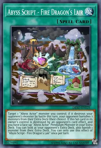 Abyss Script - Fire Dragon's Lair | How to obtain, Decks & Usage Statistics | Master Duel Meta Abyss Script - Fire Dragon's Lair | How to obtain, Decks & Usage Statistics | Master Duel Meta