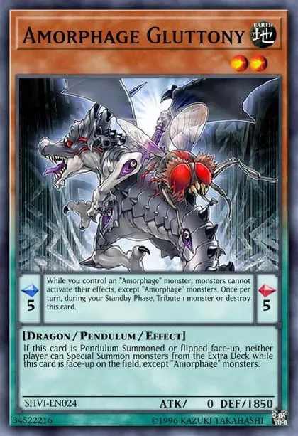 amorphage deck yugioh CR03-AE162 Infection (N) during your Standby Phase Amorphage (Archetype) – cardcluster