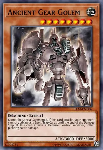 Ancient Gear Golem | How to obtain, Decks & Usage Statistics | Duel Links  Meta