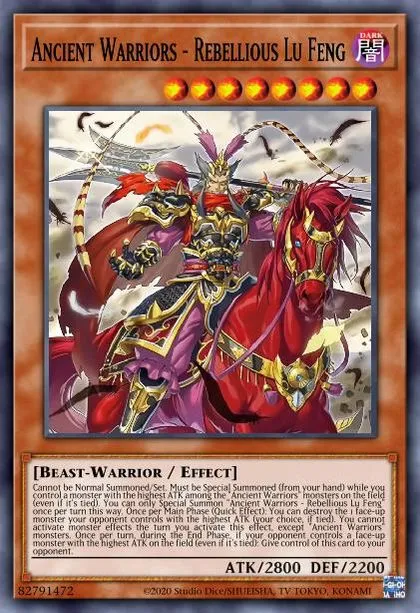 Ancient Warriors Deck Breakdown | Guides, Decks & Usage Statistics | Duel  Links Meta