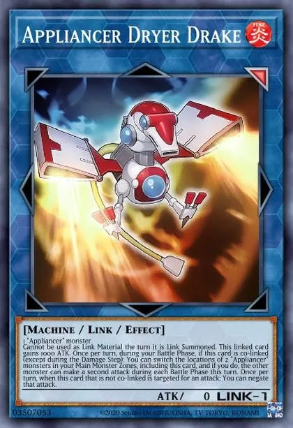yugioh appliancer deck Appliancer Laundry Dragon deck box