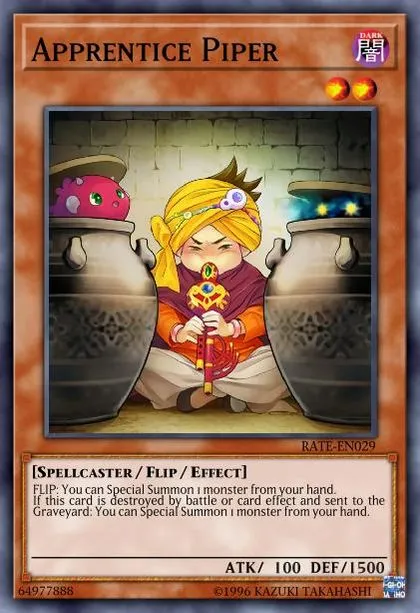 Apprentice Piper | How to obtain, Decks & Usage Statistics | Duel Links Meta