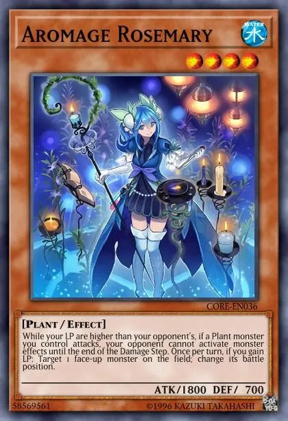 Yu-Gi-Oh! Aromage Deck Card - Aromage Jasmine - Ultra Rare 1st Edition From  Clash Of Rebellions - Plant-Type Synchro Monster Yu-Gi-Oh Aromage Card