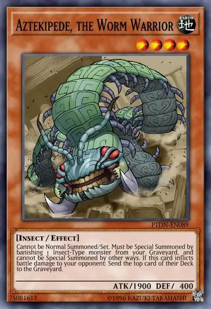 yugioh worm zero deck YuGiOh HA03-EN056 1st Ed Worm Zero Secret Rare Card main image 1