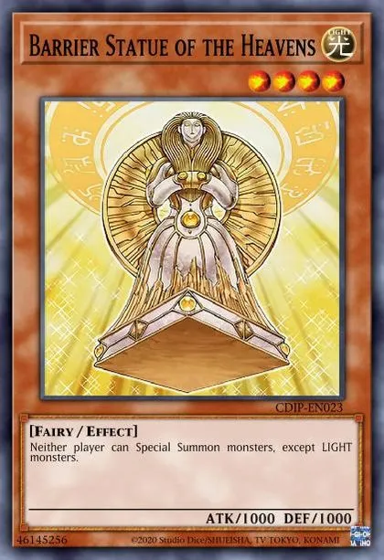 yugioh statue deck Yu-Gi-Oh! TCG: Egyptian God Decks: Slifer The Sky Dragon, Obelisk The Tormentor : Toys & Games Powerful Blue Barrier Statue Deck Breakdown |