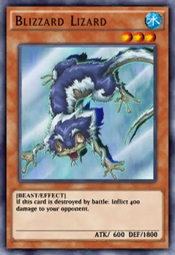blizzard yugioh card YU-GI-OH! - Dragon (BP02-EN075) - Battle Pack 2: War of The Giants - 1st Edition This card cannot be Special Summoned Blizzard Lizard | How to