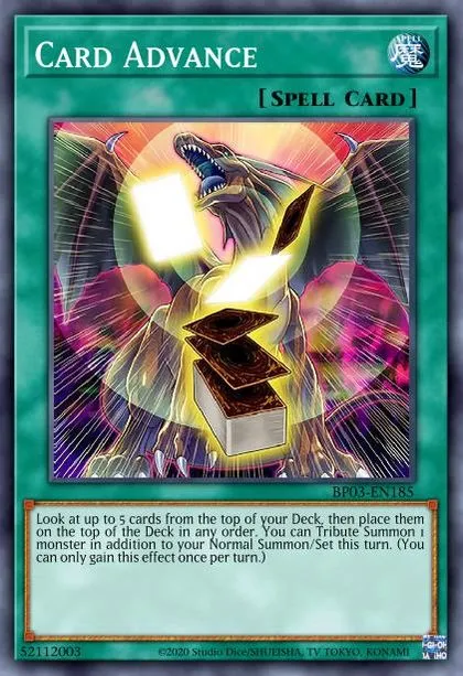 Card Advance | How to obtain, Decks & Usage Statistics | Duel Links Meta