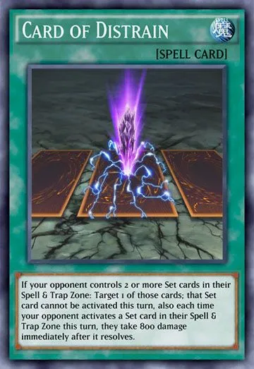 yugioh card of distrain Yu-Gi-Oh! - Malice Dispersion (RDS-EN048) - Rise Destiny - 1st Edition except Despian Tragedy Card of Distrain | How