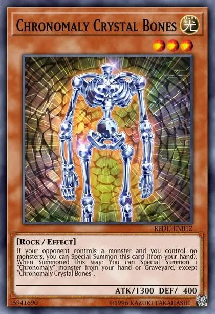 chronomaly deck yugioh Yu-Gi-Oh! - Technology (REDU-EN054) - Return of The Duelist - 1st Edition Introduction to Chronomaly | Duel