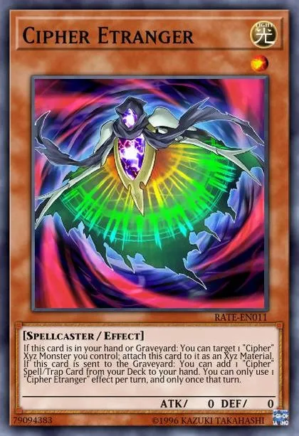 yugioh rage of cipher deck Rage of Cipher x3