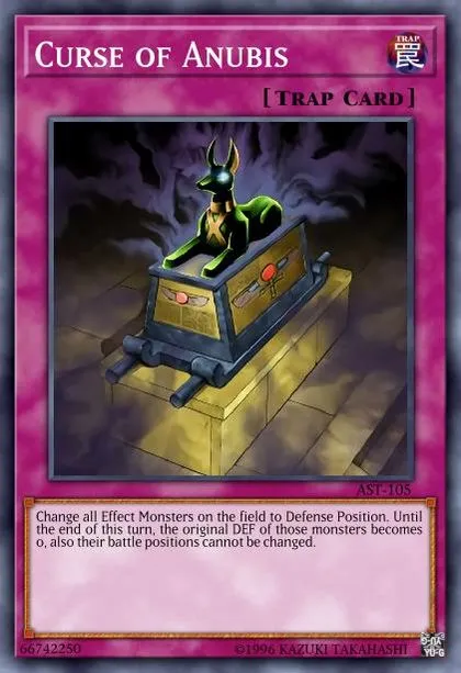 anubis yugioh card Yu-Gi-Oh! - The End of (AST-000) - Ancient Sanctuary - 1st Edition Yu-Gi-Oh! Trading Card Game BLTR-EN052