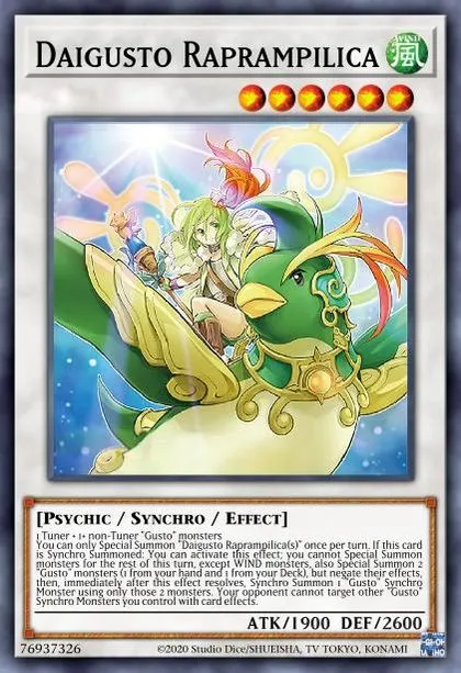 Gusto Deck Breakdown | Guides, Decks & Usage Statistics | Master Duel Meta