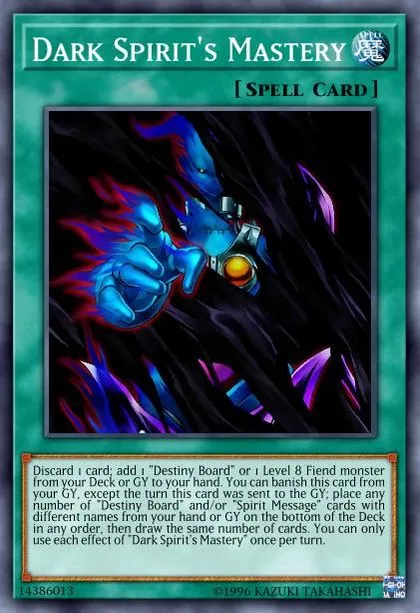 destiny board deck yugioh Yu Gi Oh Yu-Gi-Oh! Curse Necrofear, Dark Spirit, Sanctuary & More Yu-gi-oh Cards It Also Consumes The Negated Effect To Gain 1000 Attack Points For The Turn Destiny Board