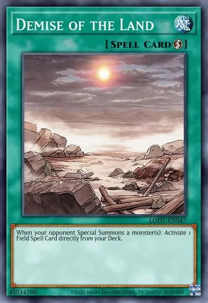 yugioh master duel demise deck Complete Custom for Yu-Gi-Oh! trading and collectible card game (TCG/CCG) The Duke of Demise -