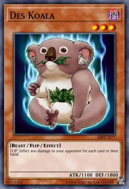 Des Koala | How to obtain, Decks & Usage Statistics | Duel Links Meta