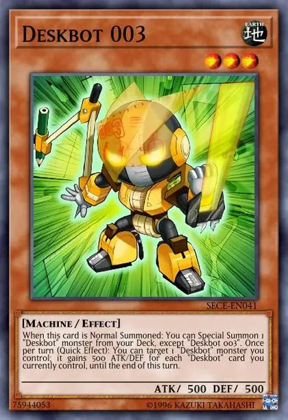 yugioh master duel deskbot deck Amazon.com: YU-GI-OH! - Deskbot 001 (DUEA-EN045) - Duelist Alliance -  Unlimited Edition main image 0