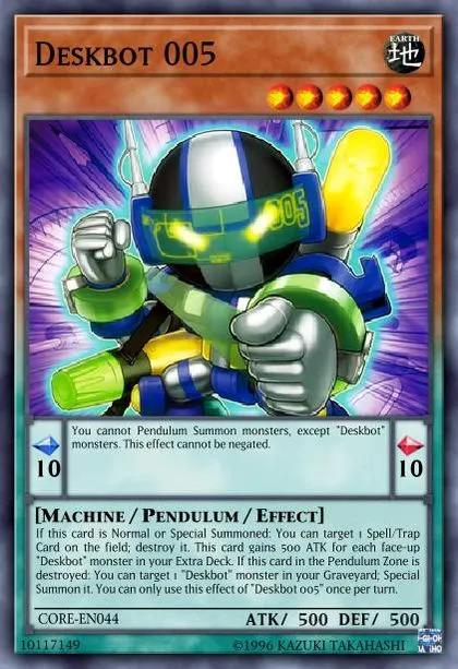 yugioh master duel deskbot deck absolutely adore this deck, deskbots are so fun give it a try if ur bored of the meta : r/YuGiOhMasterDuel 500/500 Yugioh Deskbot Deck 40 Cards