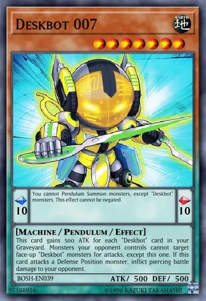 yugioh deskbot deck Tournament Ready con cubierta extra completa y exclusivo juego de fichas Phantasm + una caja de cubierta y 100 fundas Juguetes y Juegos Mint / near mint condition trading card Yugioh! | Competitive Deskbot Deck