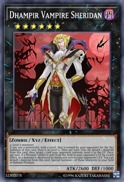 Dhampir Vampire Sheridan | How to obtain, Decks & Usage Statistics | Master Duel Meta Dhampir Vampire Sheridan | How to obtain, Decks & Usage Statistics | Master Duel Meta