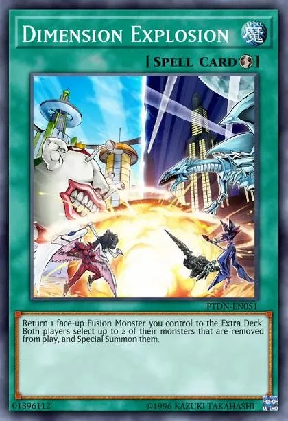 Dimension Explosion | How to obtain, Decks & Usage Statistics | Duel Links  Meta