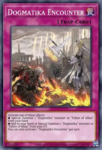 yugioh dogmatika albaz deck YGO Ecclesia, the Virtuous Fallen of Duel Playmat CCG TCG Mat albaz dogmatika - YGOPRODeck
