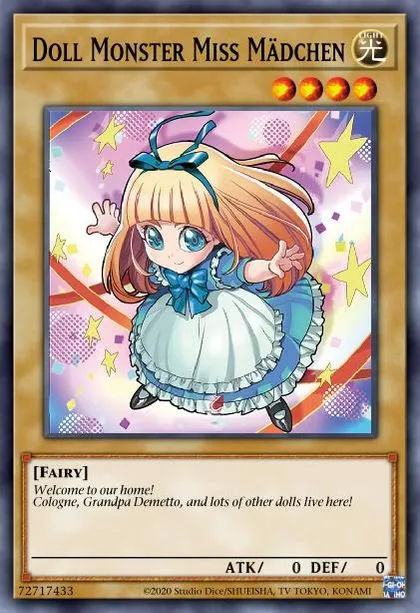 yugioh doll monster deck Yu-Gi-Oh! Recipe Details All cards will be carefully packed for safe transit A decklist someone asked for