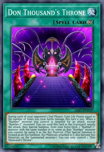 yugioh zexal don thousand deck Amazon.com: Complete Custom Deck for Yu-Gi-Oh! ZEXAL main image 0