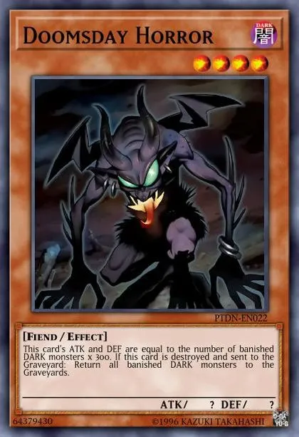 Doomsday Horror | How to obtain, Decks & Usage Statistics | Duel Links Meta Doomsday Horror | How to obtain, Decks & Usage Statistics | Duel Links Meta