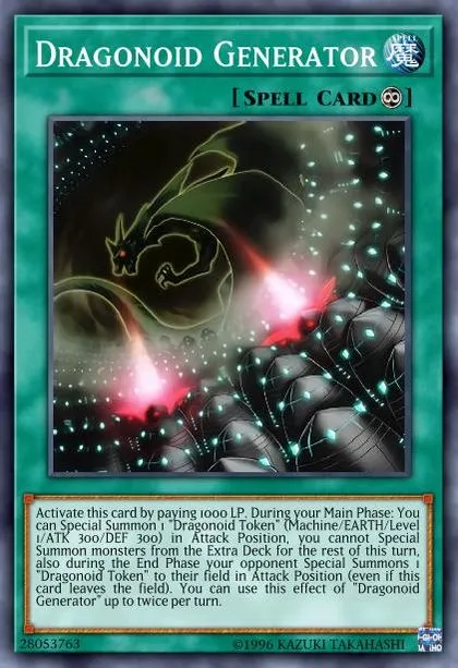 Dragonoid Generator | How to obtain, Decks & Usage Statistics | Master Duel  Meta
