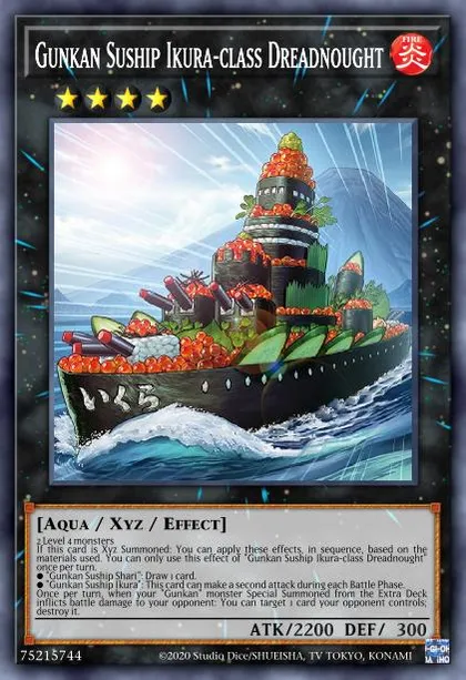 Gunkan Suship Deck Breakdown | Guides, Decks & Usage Statistics | Master  Duel Meta