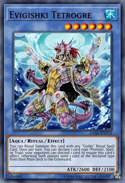 Evigishki Tetrogre | How to obtain, Decks & Usage Statistics | Duel Links Meta Evigishki Tetrogre | How to obtain, Decks & Usage Statistics | Duel Links Meta