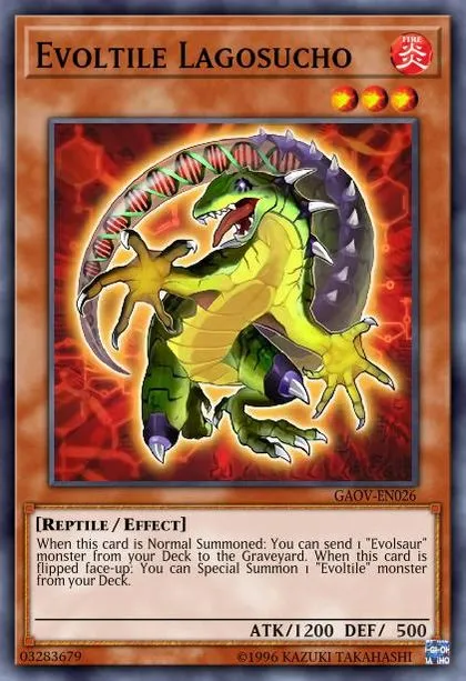 Evoltile Lagosucho | How to obtain, Decks & Usage Statistics | Duel Links Meta Evoltile Lagosucho | How to obtain, Decks & Usage Statistics | Duel Links Meta