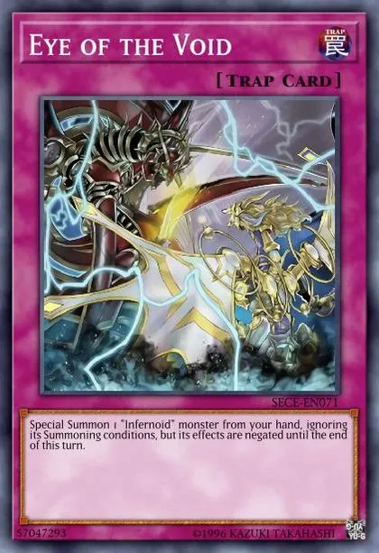 yugioh infernoid cards Deck Recipe: "Infernoid" (Post TERMINAL WORLD 3) You can target 1 monster on the field Yugioh Card Infernoid Flood TW01-KR098