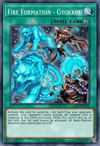 Fire Formation - Gyokkou | How to obtain, Decks & Usage Statistics | Duel Links Meta Fire Formation - Gyokkou | How to obtain, Decks & Usage Statistics | Duel Links Meta