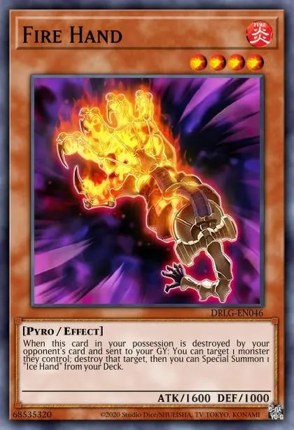 Fire Hand | How to obtain, Decks & Usage Statistics | Master Duel Meta
