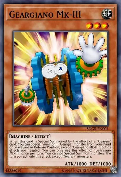 yugioh geargia deck Geargiagear - Lord of the Tachyon Galaxy [ULTRA RARE] [Moderately Played]