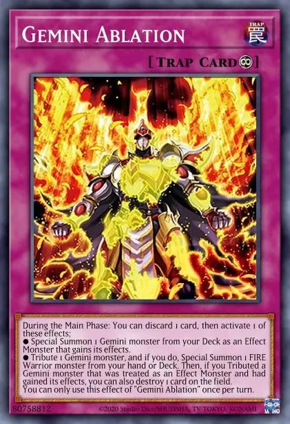 Gemini Ablation | How to obtain, Decks & Usage Statistics | Master Duel Meta