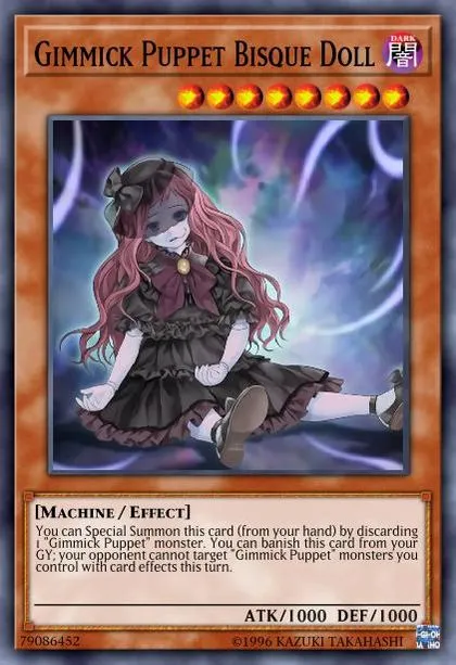 yugioh gimmick cards CR05-AE020 Number C40: Gimmick Puppet of Dark Strings (SR) main image 0