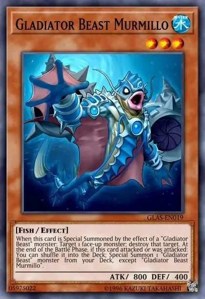 yu gi oh duel links gladiator beast deck Complete Custom for Yu-Gi-Oh! ARC-V Gladiator Beast Murmillo | How