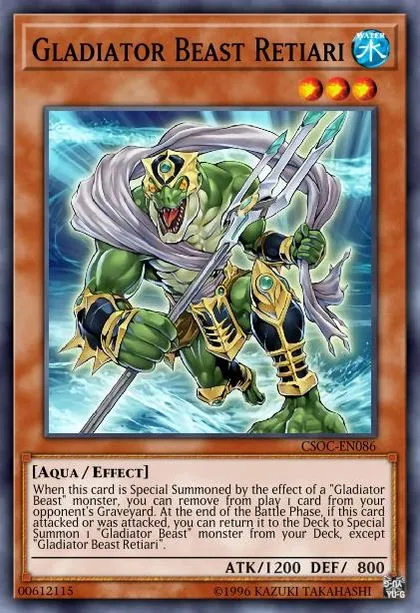 Gladiator Beast Retiari | How to obtain, Decks & Usage Statistics | Master Duel Meta Gladiator Beast Retiari | How to obtain, Decks & Usage Statistics | Master Duel Meta