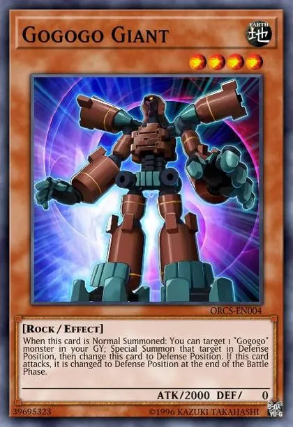 yugioh gogogo deck Gogogo Giant | How to obtain, Decks & Usage Statistics