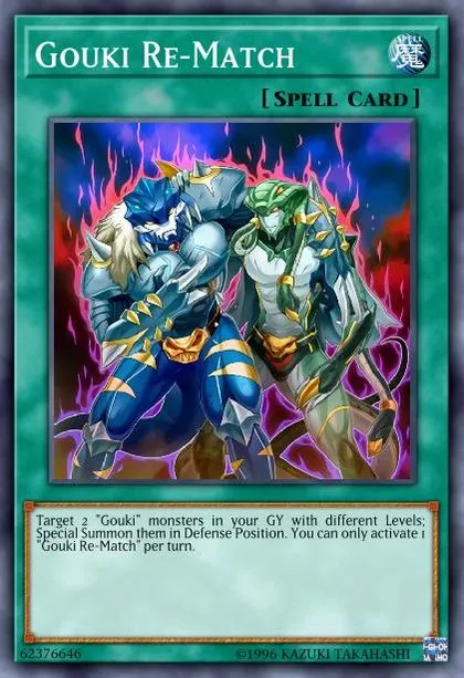 yugioh master duel gouki deck Complete Custom for Yu-Gi-Oh! VRAINS GOUKI DECK WITH NEW SKILL