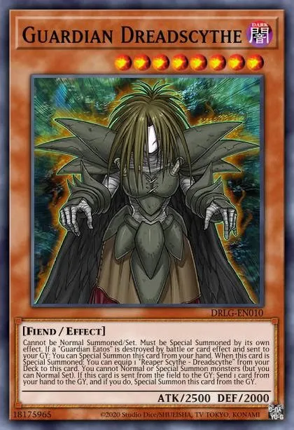 Guardian Dreadscythe | How to obtain, Decks & Usage Statistics