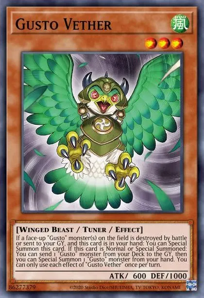 Gusto Deck Breakdown | Guides, Decks & Usage Statistics | Duel Links Meta