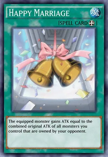 wedding yugioh card Happy Marriage | How to obtain, Decks & Usage Statistics