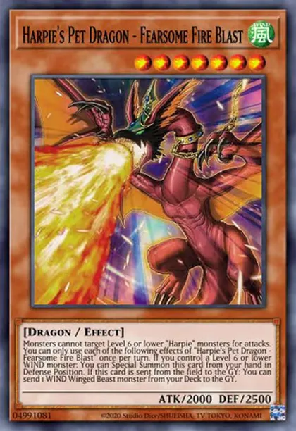 yugioh harpie deck 2018 Complete Custom for Yu-Gi-Oh! Harpie's Pet Dragon - Fearsome
