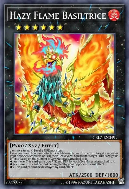 Hazy Flame Basiltrice | How to obtain, Decks & Usage Statistics