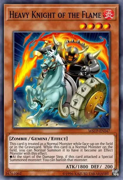 Heavy Knight of the Flame | How to obtain, Decks & Usage