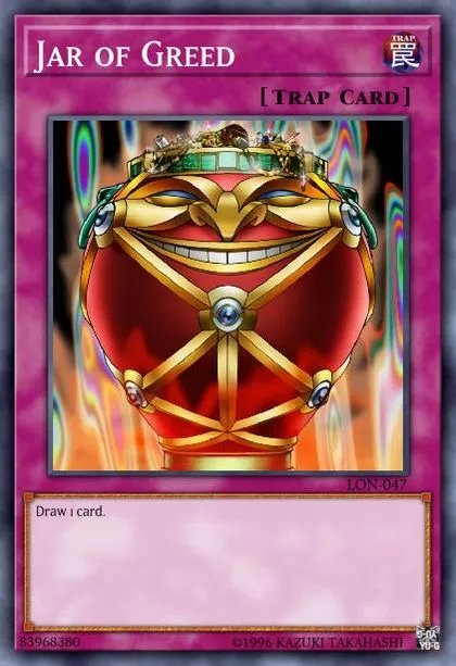 Jar of Greed | How to obtain, Decks & Usage Statistics | Duel Links Meta