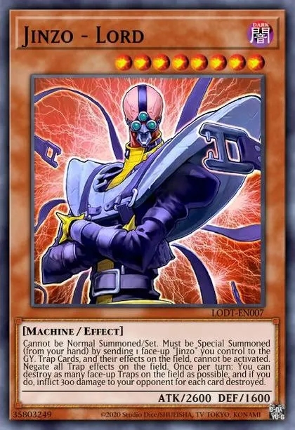 yugioh duel links jinzo deck Jinzo LDK2-ENJ10 Yu-Gi-Oh! Card